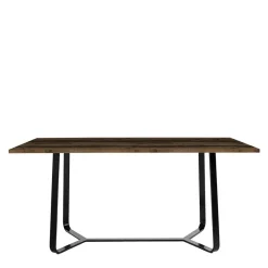 Wohnen Design-Esstisch in Altholz Optik - Ponzet