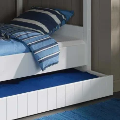 Kinder Wohnen Design-Etagenbett Maggy in Weiß