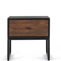 Wohnen Nachttische*Design-Nachtkommode aus Palisander und Mangoholz - Ondarroa