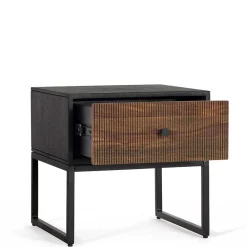 Wohnen Nachttische*Design-Nachtkommode aus Palisander und Mangoholz - Ondarroa