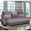 Wohnen Design-Schlafsofa in Mauve und Altrosa - Mamboria