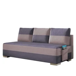 Wohnen Design-Schlafsofa in Mauve und Altrosa - Mamboria