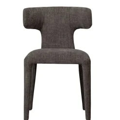 Wohnen Designstühle in Dunkelbraun Stoff - Mestecan (2er Set)