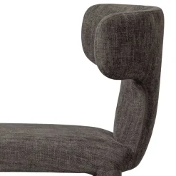 Wohnen Designstühle in Dunkelbraun Stoff - Mestecan (2er Set)