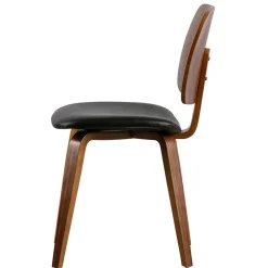 Wohnen Designstuhl aus Kunstleder & Schichtholz - Riostar