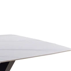 Wohnen Designtisch aus Sinterstein Marmor Weiß - Jonathan