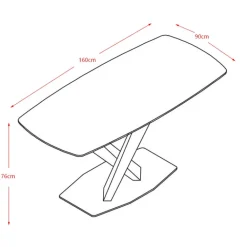 Wohnen Designtisch aus Sinterstein Marmor Weiß - Jonathan