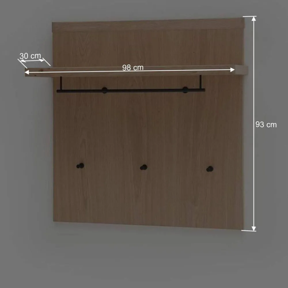 Wohnen Dielen Einrichtung in Eiche Bianco - Arkadiuz (fünfteilig)