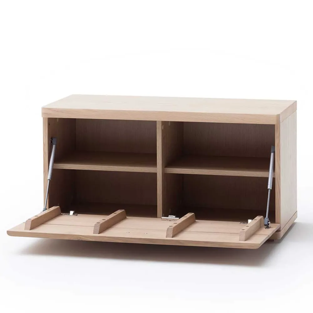 Wohnen Dielen Einrichtung in Eiche Bianco - Arkadiuz (fünfteilig)