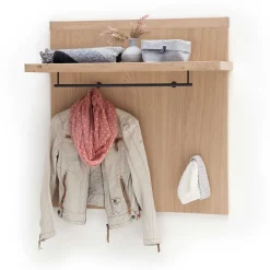 Wohnen Dielen Einrichtung in Eiche Bianco - Arkadiuz (fünfteilig)