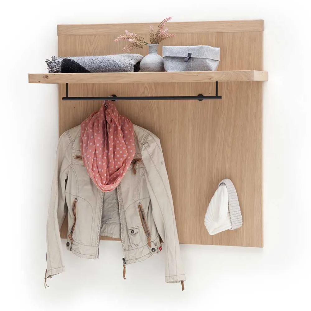 Wohnen Dielen Einrichtung in Eiche Bianco - Arkadiuz (fünfteilig)