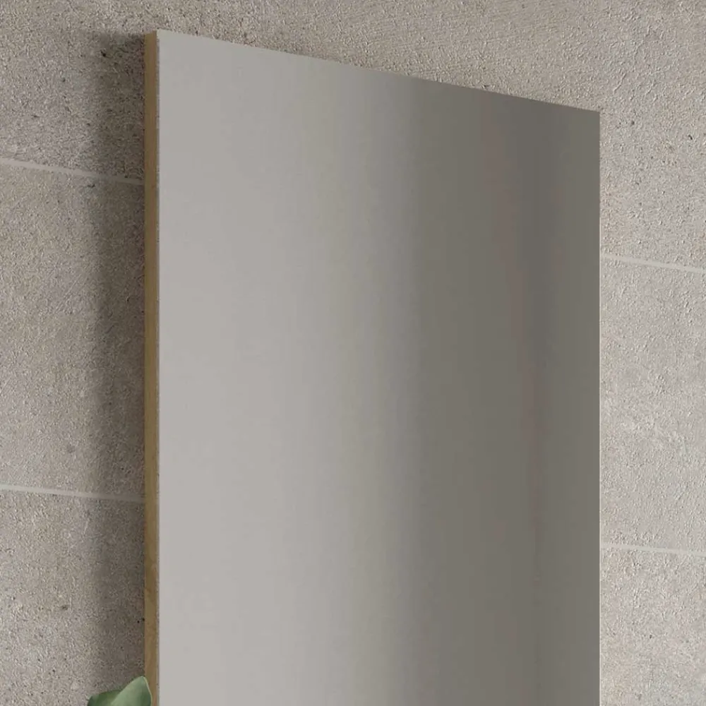 Wohnen Dielen Möbel & Spiegel in Weiß & Wildeiche - Polaris (zweiteilig)