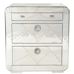 Wohnen Dielen Möbel aus Aluminium poliert - Pilot (fünfteilig)