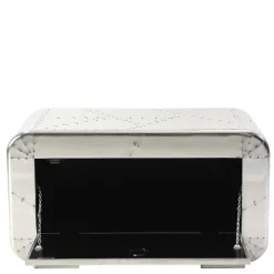 Wohnen Dielen Möbel aus Aluminium poliert - Pilot (fünfteilig)