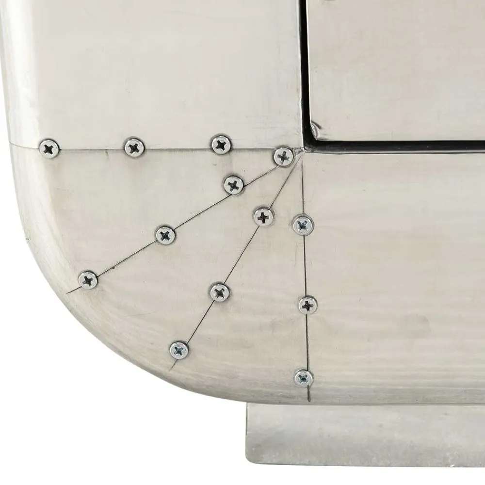 Wohnen Dielen Möbel aus Aluminium poliert - Pilot (fünfteilig)