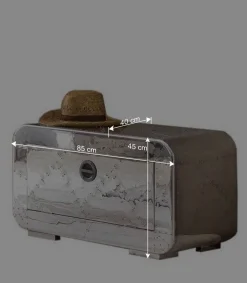 Wohnen Dielen Möbel aus Aluminium poliert - Pilot (fünfteilig)