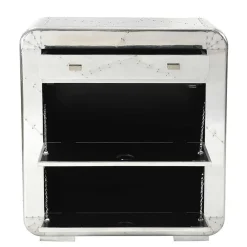 Wohnen Dielen Möbel aus Aluminium poliert - Pilot (fünfteilig)