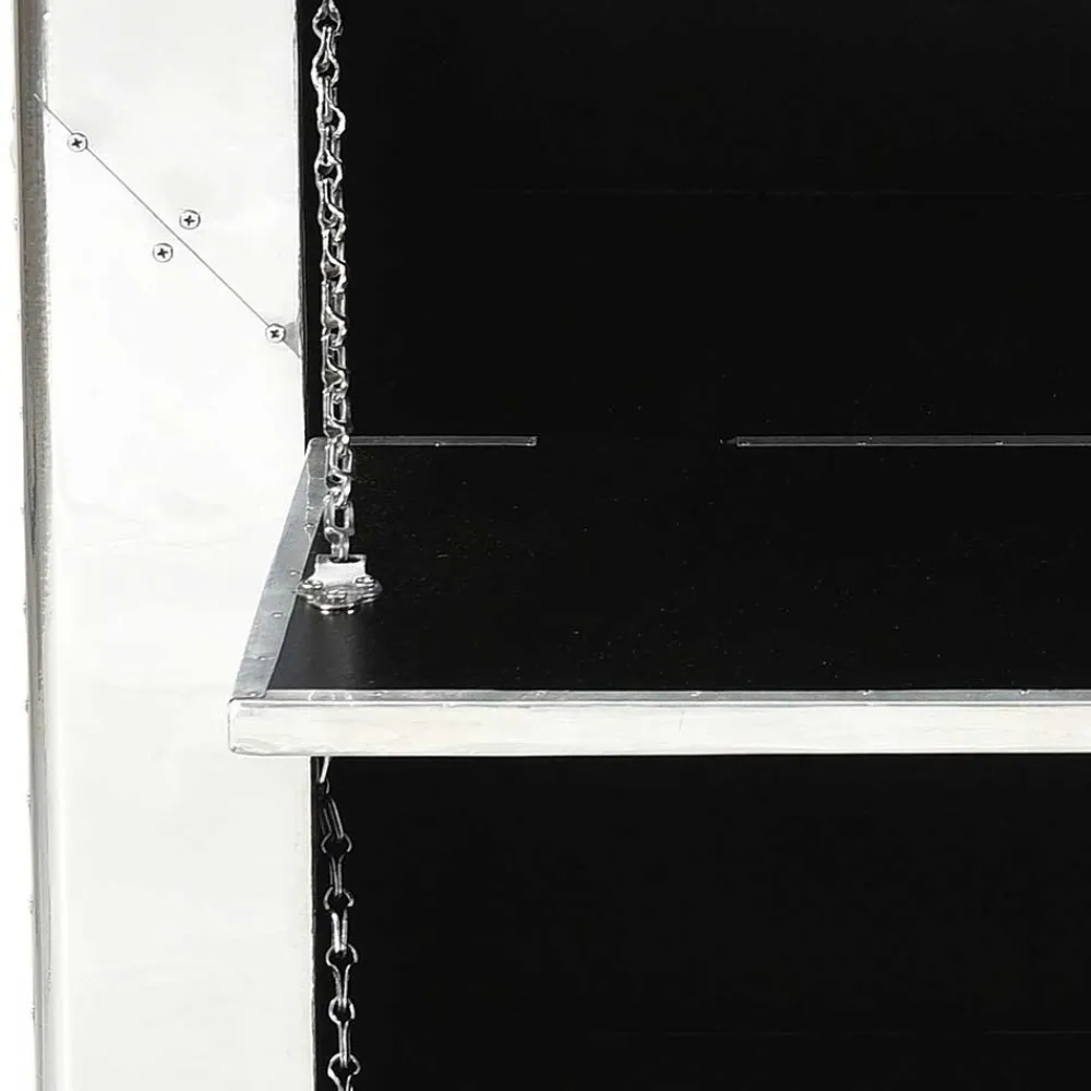 Wohnen Dielen Möbel aus Aluminium poliert - Pilot (fünfteilig)