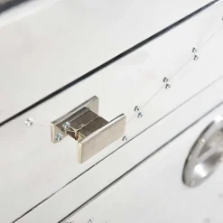 Wohnen Dielen Möbel aus Aluminium poliert - Pilot (fünfteilig)