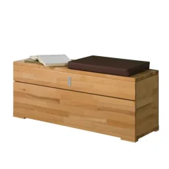 Wohnen Dielen Set Wislama aus Kernbuche Massivholz (fünfteilig)