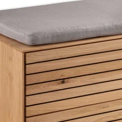 Wohnen Schuhschränke|Garderobenbänke*Dielenbank aus Asteiche Massivholz - Zonga