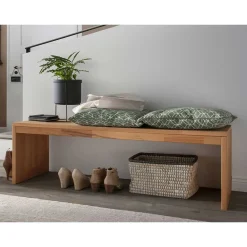 Wohnen Dielenbank aus Massivholz Buche - Shimousa