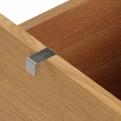 Wohnen Schuhschränke*Dielenbank Helvana mit Eiche Furnier