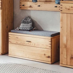 Wohnen Schuhschränke|Garderobenbänke*Dielenbank teilmassiv - Manaus