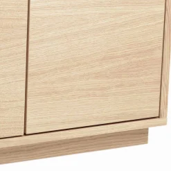 Wohnen Dielenbank Vaxos mit Eiche Furnier