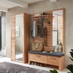 Wohnen Glasmöbel|Diele Komplett*Dielen-Einrichtung Komplettset - Viktorion (dreiteilig)