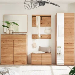 Wohnen Dieleneinrichtung Möbelset aus Wildeiche - Darcona (sechsteilig)