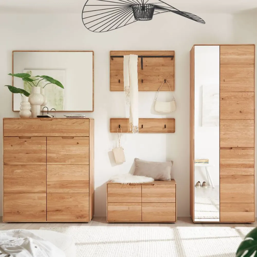 Wohnen Dieleneinrichtung Möbelset aus Wildeiche - Darcona (sechsteilig)