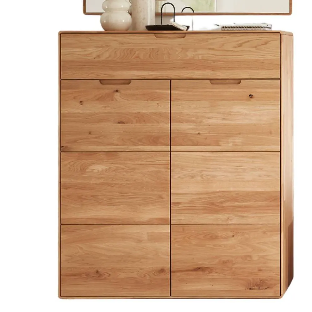 Wohnen Dieleneinrichtung Möbelset aus Wildeiche - Darcona (sechsteilig)