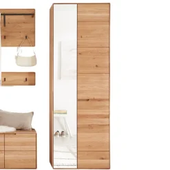 Wohnen Dieleneinrichtung Möbelset aus Wildeiche - Darcona (sechsteilig)