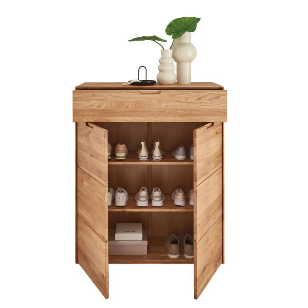 Wohnen Dieleneinrichtung Möbelset aus Wildeiche - Darcona (sechsteilig)