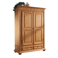 Wohnen Garderobenschränke*Dielenkleiderschrank Terezza aus Fichte massiv