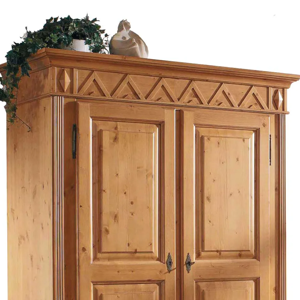 Wohnen Garderobenschränke*Dielenkleiderschrank Terezza aus Fichte massiv