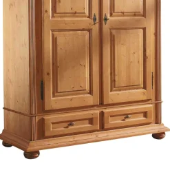 Wohnen Garderobenschränke*Dielenkleiderschrank Terezza aus Fichte massiv