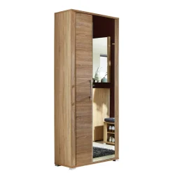 Wohnen Garderobenschränke*Dielenkleiderschrank Xesta in Sonoma Eiche