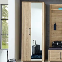 Wohnen Garderobenschränke*Dielenkleiderschrank Xesta in Sonoma Eiche