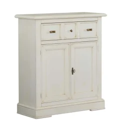 Wohnen Sideboards & Kommoden|Küchenschränke*Dielenkommode in Antikweiß - Annot