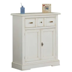 Wohnen Sideboards & Kommoden|Küchenschränke*Dielenkommode in Antikweiß - Annot