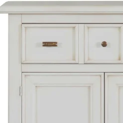 Wohnen Sideboards & Kommoden|Küchenschränke*Dielenkommode in Antikweiß - Annot