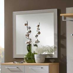 Wohnen Dielenmöbel Diecca in Taupe Eiche Bianco (vierteilig)