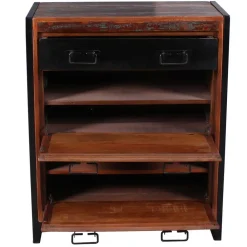 Wohnen Dielenmöbel im Shabby Chic Set - Ensley (fünfteilig)