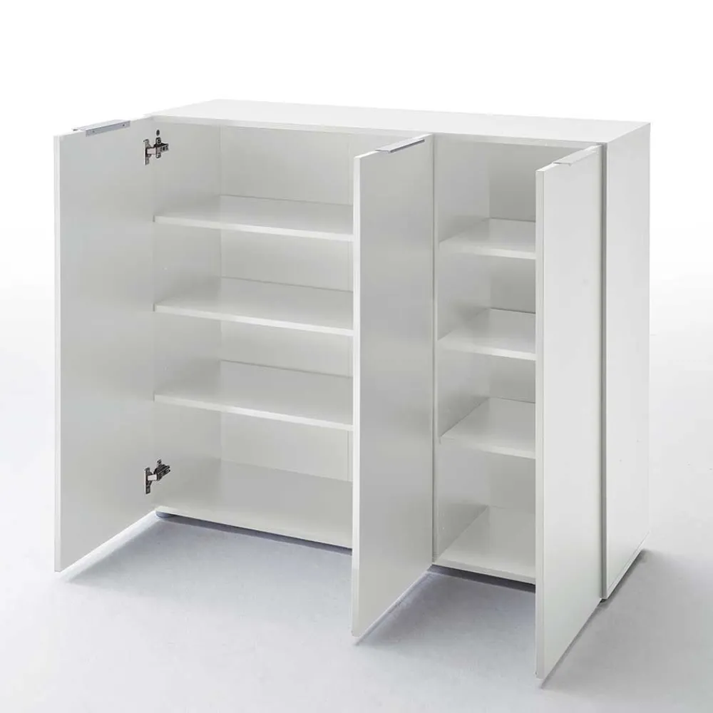 Wohnen Dielenmöbel Satumare in Braun Wenge Dekor (dreiteilig)