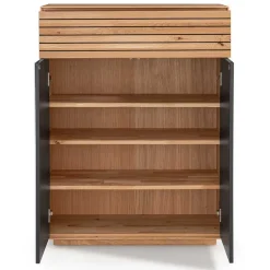 Wohnen Dielenmöbel Set aus Asteiche Massivholz - Zonga (dreiteilig)