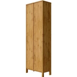 Wohnen Dielenschrank & Spiegel & Lowboard - Etvina (dreiteilig)