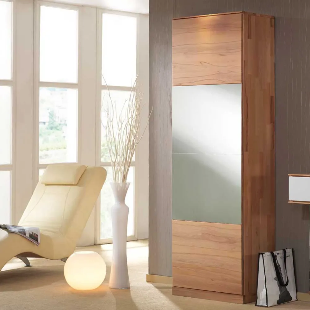 Wohnen Garderobenschränke*Dielenschrank Coestra aus Kernbuche Massivholz