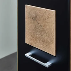 Wohnen Garderobenschränke*Dielenschrank mit Spiegel - 65x195x38 - Zelio